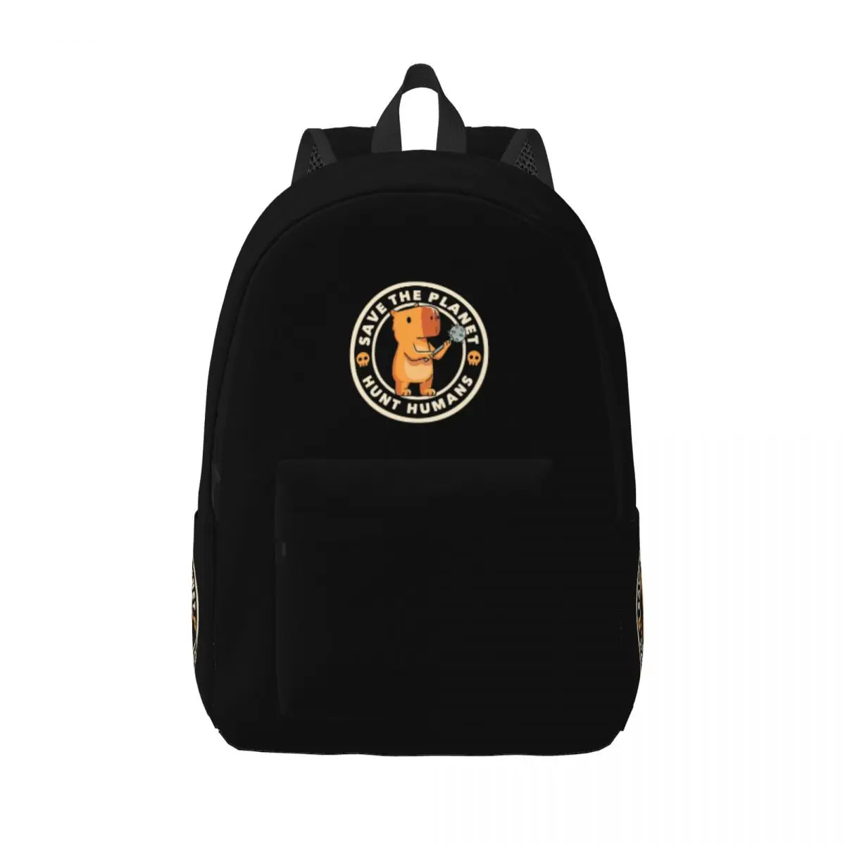 Save The Planet Hunt Humans Backpack for Men Women Teenage Student Travel Daypack Tobe Fonseca Laptop Computer Canvas Bags
Save The Planet Hunt Humans Backpack for Men Women Teenage Student Travel Daypack Tobe Fonseca Laptop Computer Canvas Bags
