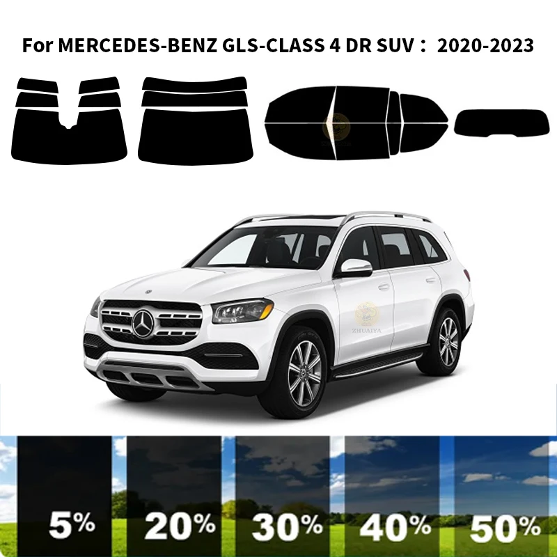 Precut nanoceramics car UV Window Tint Kit Automotive Window Film For MERCEDES-BENZ GLS-CLASS X167 4 DR SUV 2020-2023
Precut nanoceramics car UV Window Tint Kit Automotive Window Film For MERCEDES-BENZ GLS-CLASS X167 4 DR SUV 2020-2023