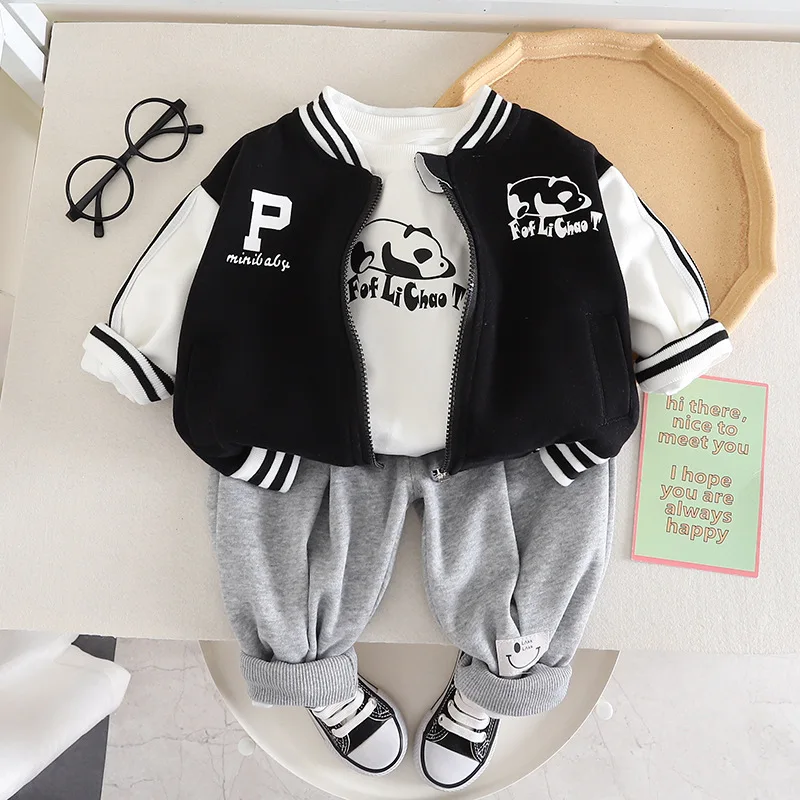 Boys Autumn Clothing Western Style Children's Fashionable Clothes Children's Spring and Autumn Baby Toddler 1-3 Years Old Handso
Boys Autumn Clothing Western Style Children's Fashionable Clothes Children's Spring and Autumn Baby Toddler 1-3 Years Old Handso