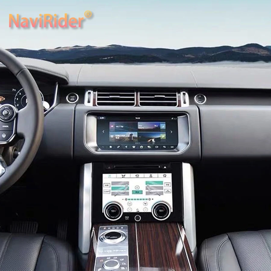 

For Land Rover 2013-2017 Range Rover Vogue3 Climate Control LCD Screen Digital AC Panel Easy Installation Touch Physical Control