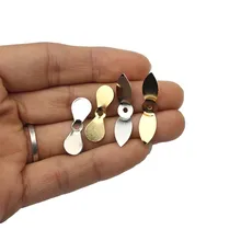 10Pcs Prop Blades Propeller Style Spinner Blades DIY Topwater Lures Spin Blades Round Willow Leaf Iscas Pesca Swim Jigs Fishing
10Pcs Prop Blades Propeller Style Spinner Blades DIY Topwater Lures Spin Blades Round Willow Leaf Iscas Pesca Swim Jigs Fishing