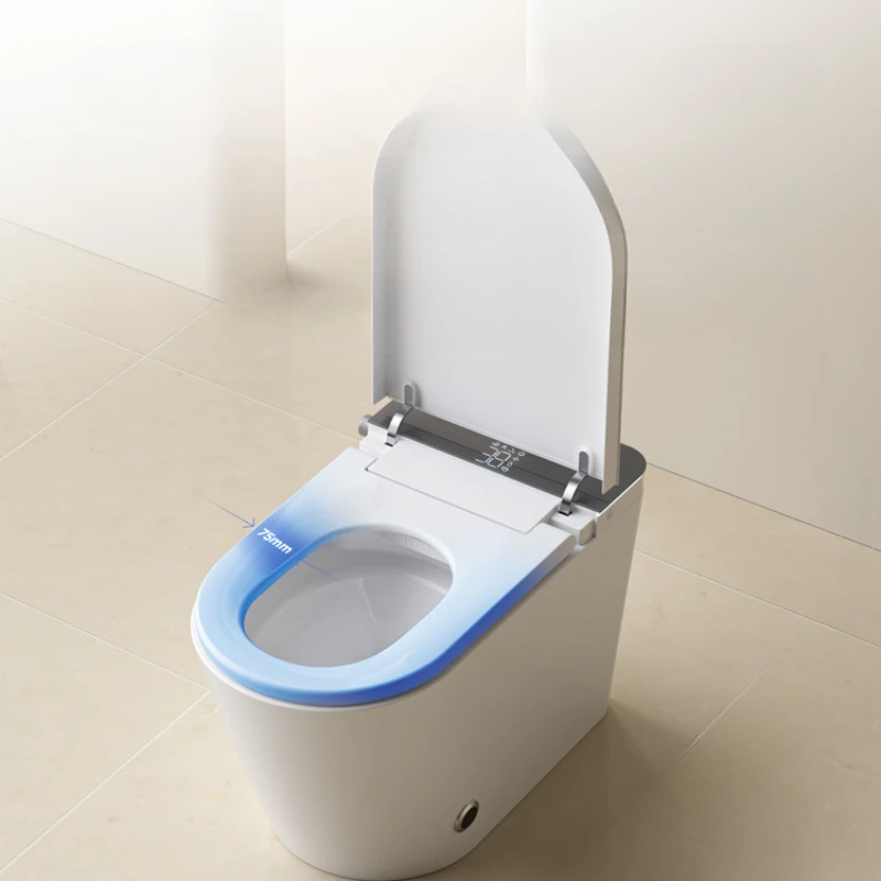 Bathroom without water pressure limit, double waterway bubble shield aromatherapy deodorization household toilet smart toilet U
Bathroom without water pressure limit, double waterway bubble shield aromatherapy deodorization household toilet smart toilet U