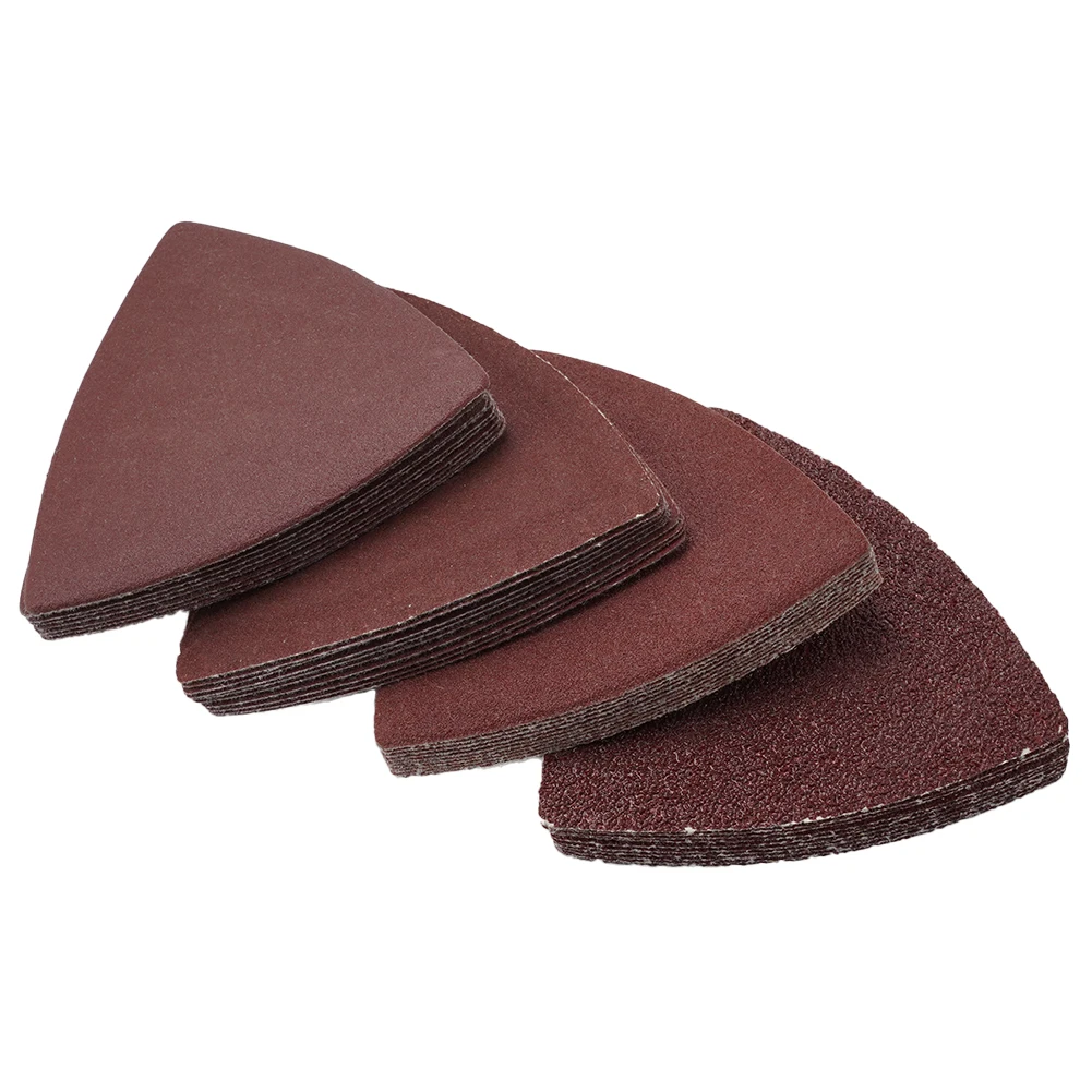 40pcs 80mm Hook And Loop Triangle Sandpaper Sanding Disc 60 120 180 240 Grit Fit 3-1/8 Inch Oscillating Multi Power Tool
40pcs 80mm Hook And Loop Triangle Sandpaper Sanding Disc 60 120 180 240 Grit Fit 3-1/8 Inch Oscillating Multi Power Tool