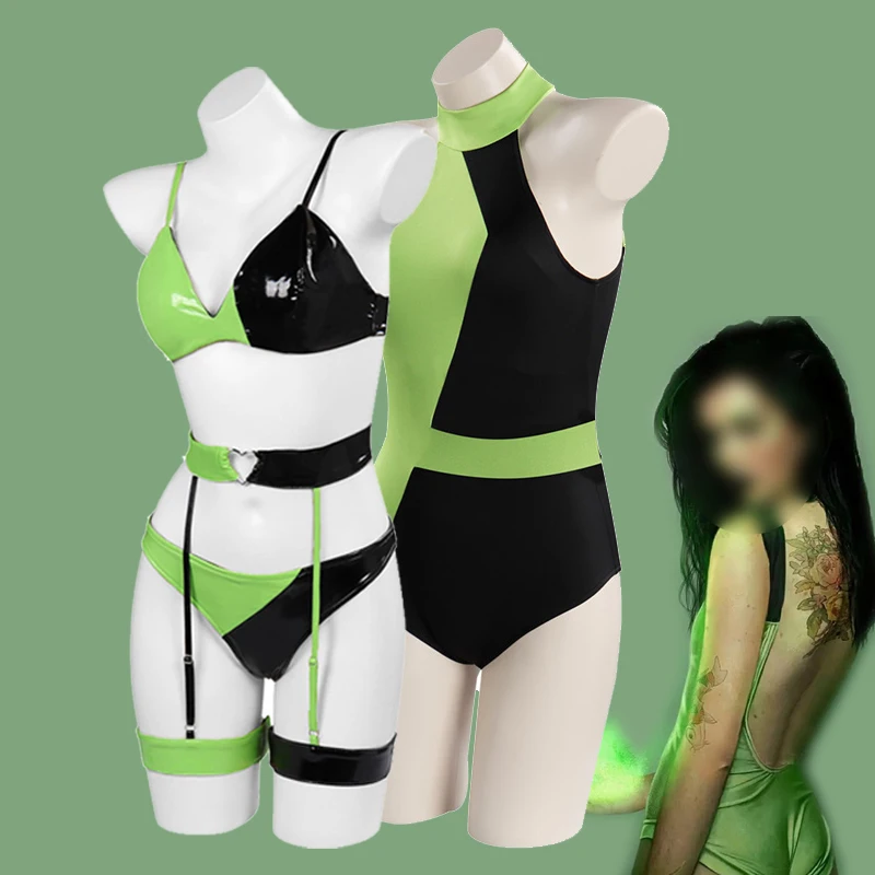 Shego Косплей комбинезон бикини сексуальная взрослая женская форма ролевые фантазии наряды костюм
Shego Косплей комбинезон бикини сексуальная взрослая женская форма ролевые фантазии наряды костюм
