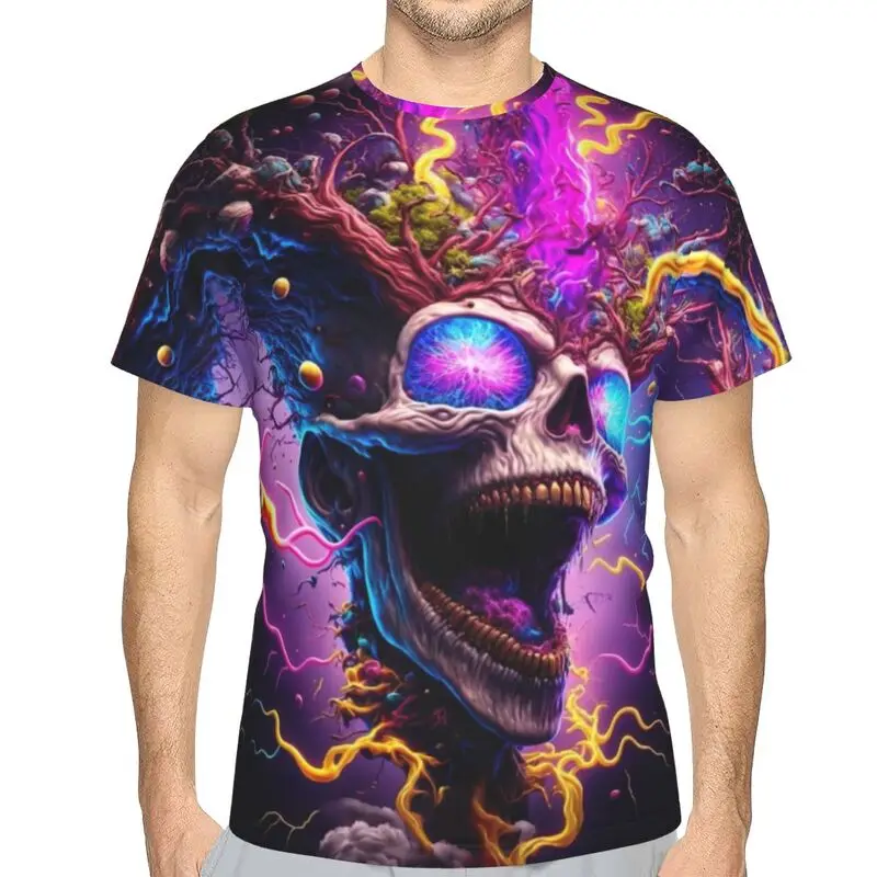 Men Casual Fashion Trend 3D Printed Handsome Skull Pattern Short Sleeved T-shirt Summer Breathable Oversized Loose Top Y2K
Men Casual Fashion Trend 3D Printed Handsome Skull Pattern Short Sleeved T-shirt Summer Breathable Oversized Loose Top Y2K