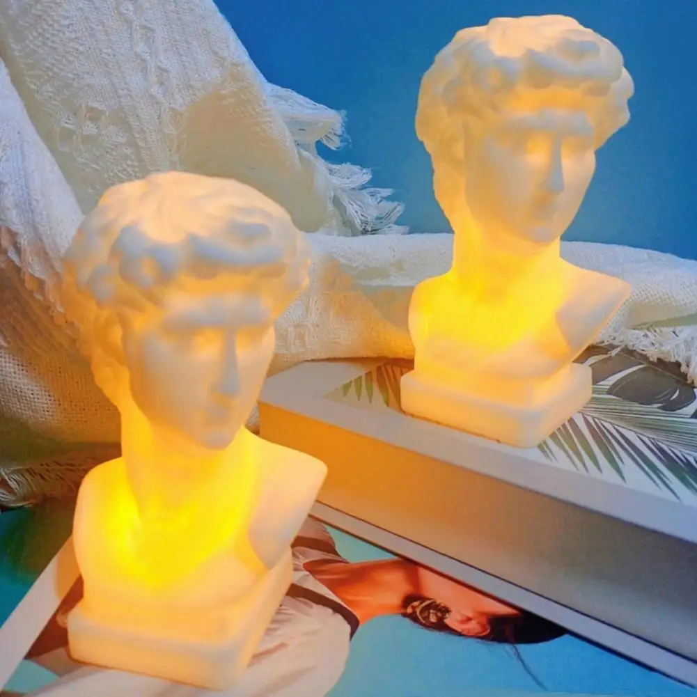 David Decorative Night Light Abstract Man Sculpture Lamp Ornament Warm Yellow Light David Statue Bedside Lamp decoration chambre
David Decorative Night Light Abstract Man Sculpture Lamp Ornament Warm Yellow Light David Statue Bedside Lamp decoration chambre