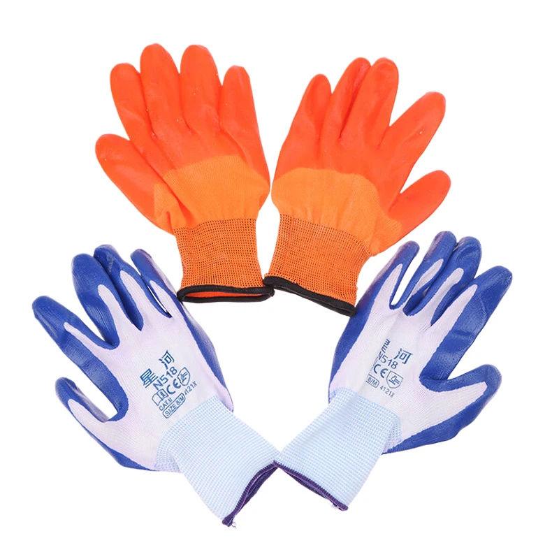 

1 Pair 380V Insulating Gloves Anti-electricity Security Protection Gloves Rubber Electrician Work Non-slip Protection Glove
