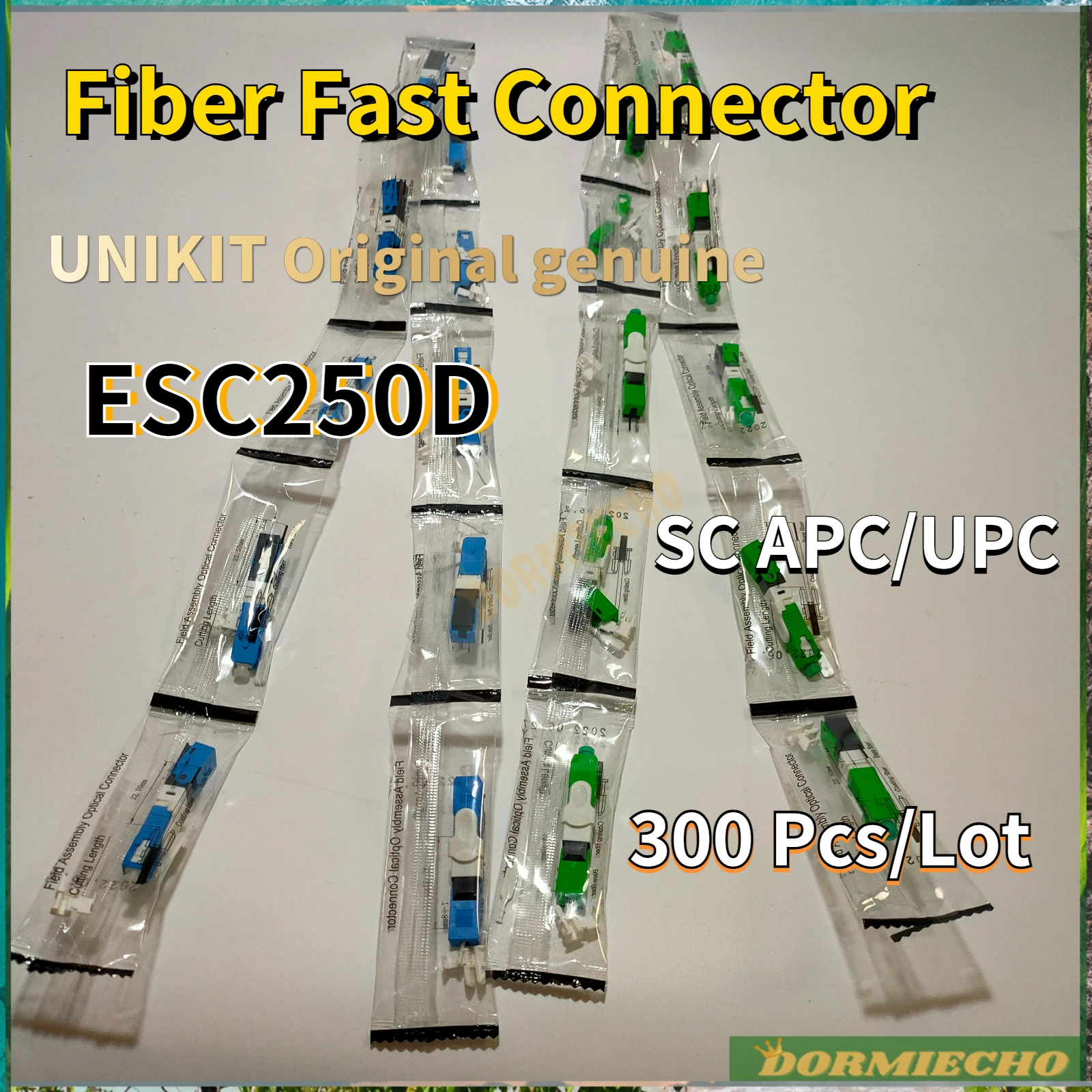 100% Оригинальный UNIKIT 300 шт./лот ESC250D SC/APC SC/UPC SM волоконно-оптический Быстрый коннектор оптовая продажа FTTH
100% Оригинальный UNIKIT 300 шт./лот ESC250D SC/APC SC/UPC SM волоконно-оптический Быстрый коннектор оптовая продажа FTTH