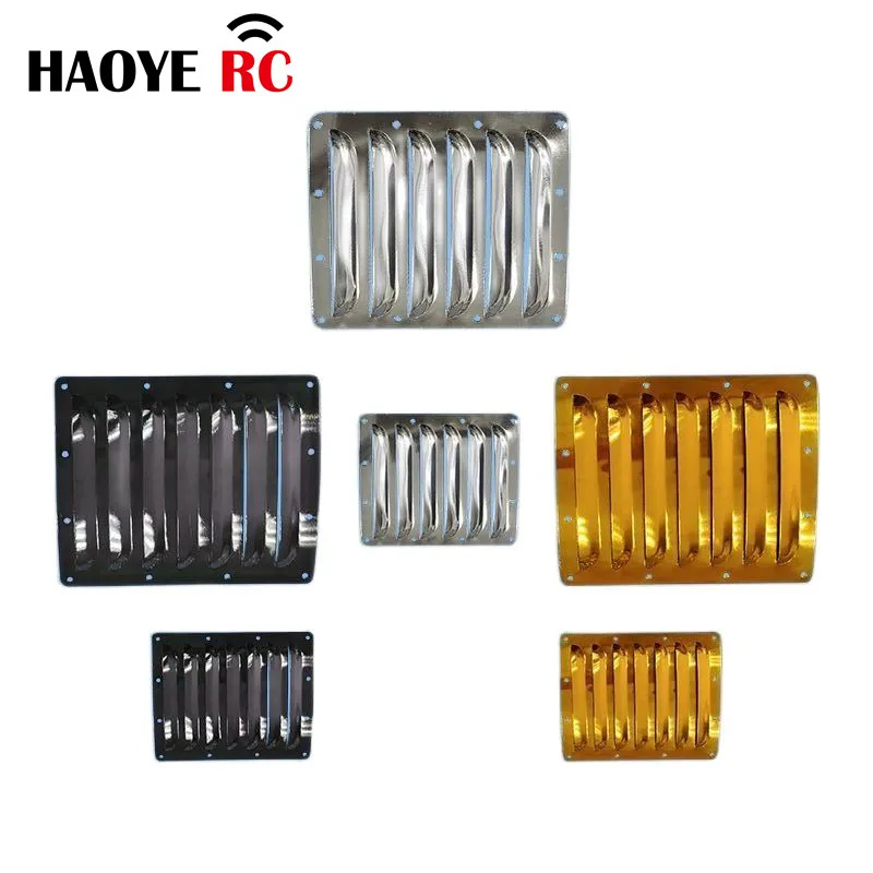 2 Pcs Aluminum Cooling Fin Vents Heat Sinks 75*63*0.5mm/120*100*0.5mm Gold/Black/Silver For RC Plane Cowl Fin For RC Accessories
2 Pcs Aluminum Cooling Fin Vents Heat Sinks 75*63*0.5mm/120*100*0.5mm Gold/Black/Silver For RC Plane Cowl Fin For RC Accessories