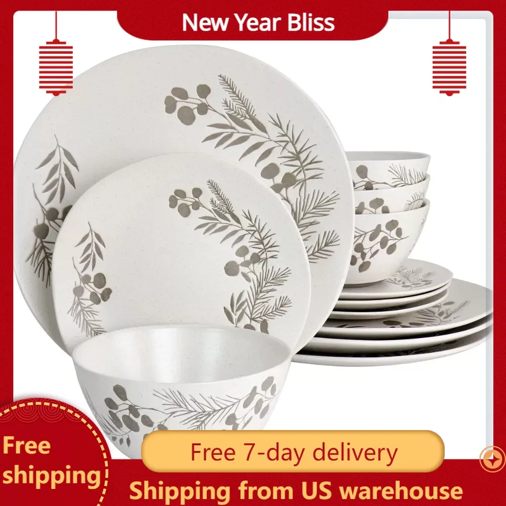 Utensils for Kitchen Accessories Free Shipping Dinner Set 12 Piece Stoneware Dinnerware Set in White Cutlery Tableware Plate Bar
Utensils for Kitchen Accessories Free Shipping Dinner Set 12 Piece Stoneware Dinnerware Set in White Cutlery Tableware Plate Bar