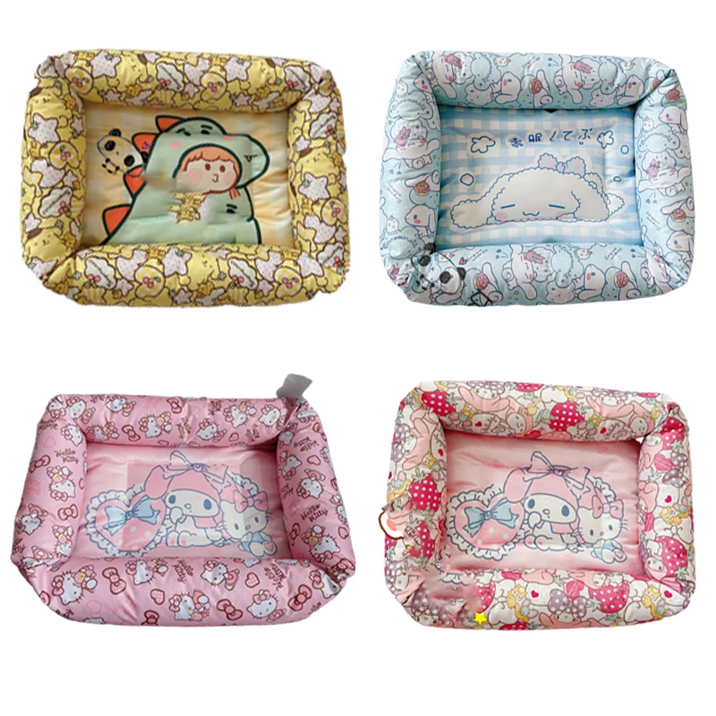 Sanrios Hellokittys MyMelody Purin Cinnamoroll Cartoon Kawaii Oxford Cloth Pet Nest Ice Silk Resistant Scratching Cat Dog Kennel
Sanrios Hellokittys MyMelody Purin Cinnamoroll Cartoon Kawaii Oxford Cloth Pet Nest Ice Silk Resistant Scratching Cat Dog Kennel