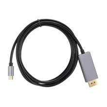 1.8m Type-C to Display Port Cable 8K 60Hz USB 3.1 to DP Conversion Adapter for Computer Screen Projector 1.8m Type-C to Display Port Cable 8K 60Hz USB 3.1 to DP Conversion Adapter for Computer Screen Projector