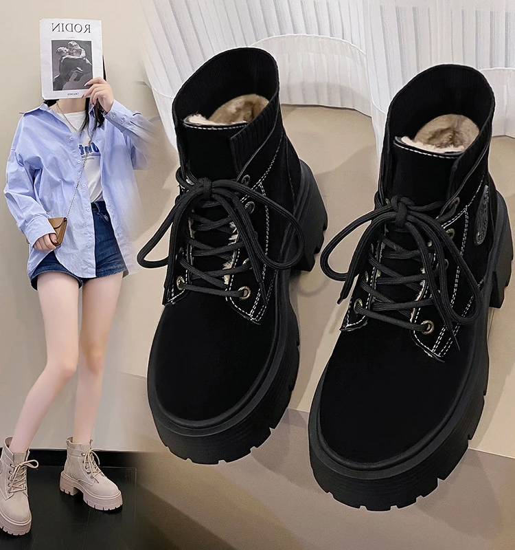 Rock Shoes Woman Lace Up Luxury Designer Winter Boots Lady Boots-Women Round Toe Fashion 2023 Ankle High Heel Leather Rubber
Rock Shoes Woman Lace Up Luxury Designer Winter Boots Lady Boots-Women Round Toe Fashion 2023 Ankle High Heel Leather Rubber