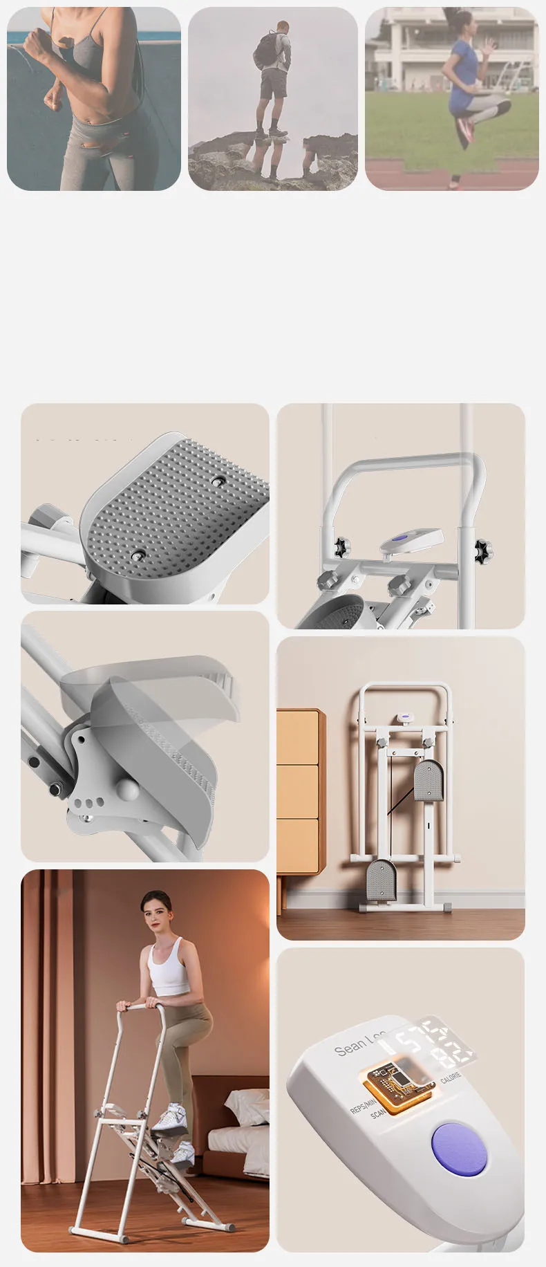 Indoor Climbing and Mountaineering Machine, Multi-Functional Treadmill, Climbing Frame, Home Fitness Exercise 11 Indoor Climbing and Mountaineering Machine, Multi-Functional Treadmill, Climbing Frame, Home Fitness Exercise 5