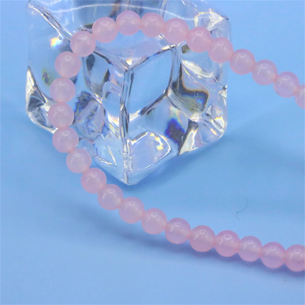 4mm Pink Chalcedony Jewelry Round Loose Beads For Jewelry Making DIY Necklace Bracelet Crimp Women Design Ornaments 15"
4mm Pink Chalcedony Jewelry Round Loose Beads For Jewelry Making DIY Necklace Bracelet Crimp Women Design Ornaments 15"