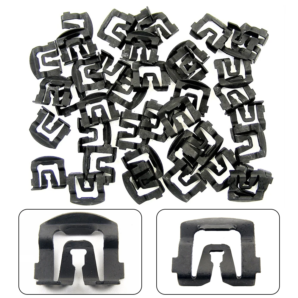 High Quality Car Windshield Clips Trim Molding Clips Car Interior 40PCS Black Car Clips Fasteners Stainless Steel
High Quality Car Windshield Clips Trim Molding Clips Car Interior 40PCS Black Car Clips Fasteners Stainless Steel