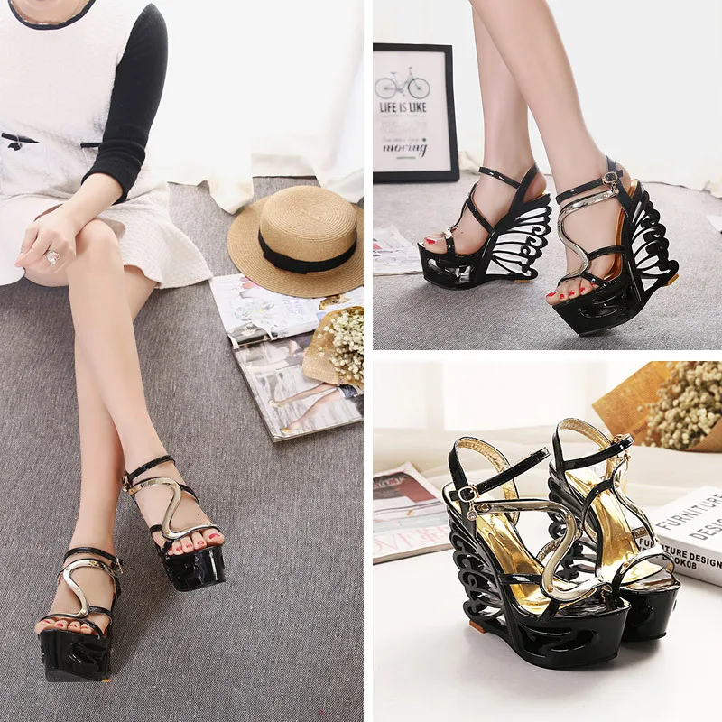 Сандалии женские на очень высоком каблуке 15 см, модные кожаные туфли с ремешком и металлической застежкой, на платформе, цвет белый, лето
Сандалии женские на очень высоком каблуке 15 см, модные кожаные туфли с ремешком и металлической застежкой, на платформе, цвет белый, лето