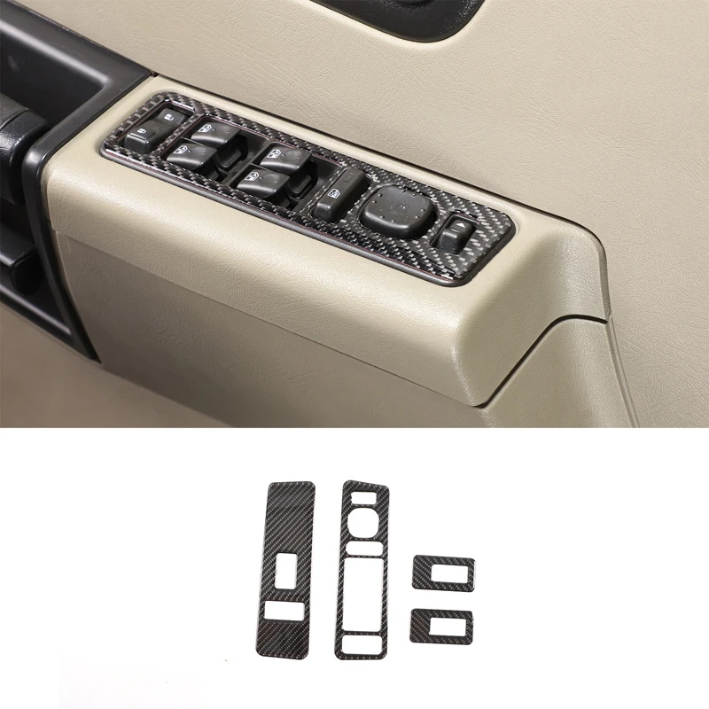 For 2003-2007 Hummer H2 Soft Carbon Fiber Car Glass Lift Switch Panel Sticker Car Decoration Accessories 4 Pcs
For 2003-2007 Hummer H2 Soft Carbon Fiber Car Glass Lift Switch Panel Sticker Car Decoration Accessories 4 Pcs