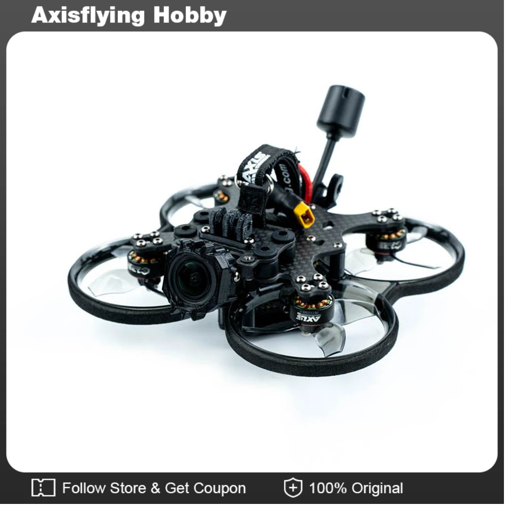 Axisflying Cineon C20 V2 2inch Cinewhoop FPV Drone Cinematic Drone with GPS DJI O3 BNF - 4S/6S
Axisflying Cineon C20 V2 2inch Cinewhoop FPV Drone Cinematic Drone with GPS DJI O3 BNF - 4S/6S