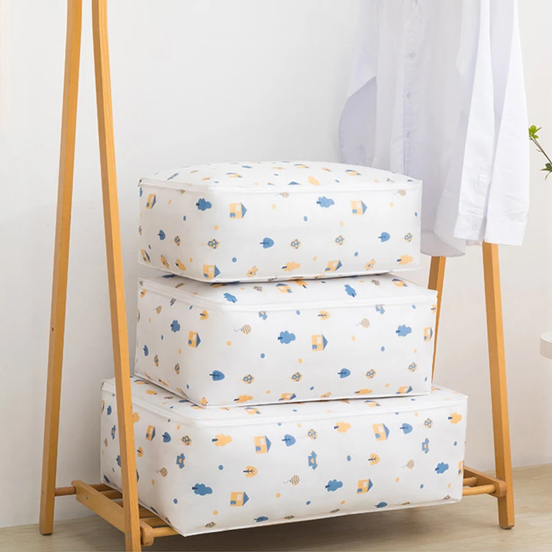 Quilt Blanket Storage Bag Household Wardrobe Clothes Organizer Large Capacity Foldable Storage Bag Dustproof Storage Accessories
Quilt Blanket Storage Bag Household Wardrobe Clothes Organizer Large Capacity Foldable Storage Bag Dustproof Storage Accessories