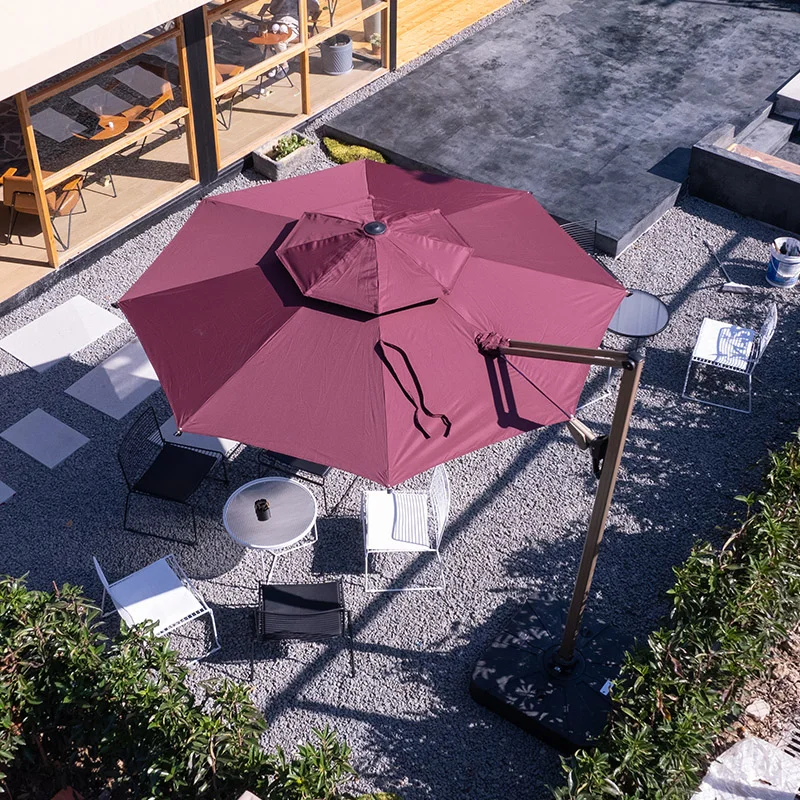 Sunshade Umbrella Courtyard Umbrella Roman Umbrella Villa Garden Outdoor Umbrella
Sunshade Umbrella Courtyard Umbrella Roman Umbrella Villa Garden Outdoor Umbrella