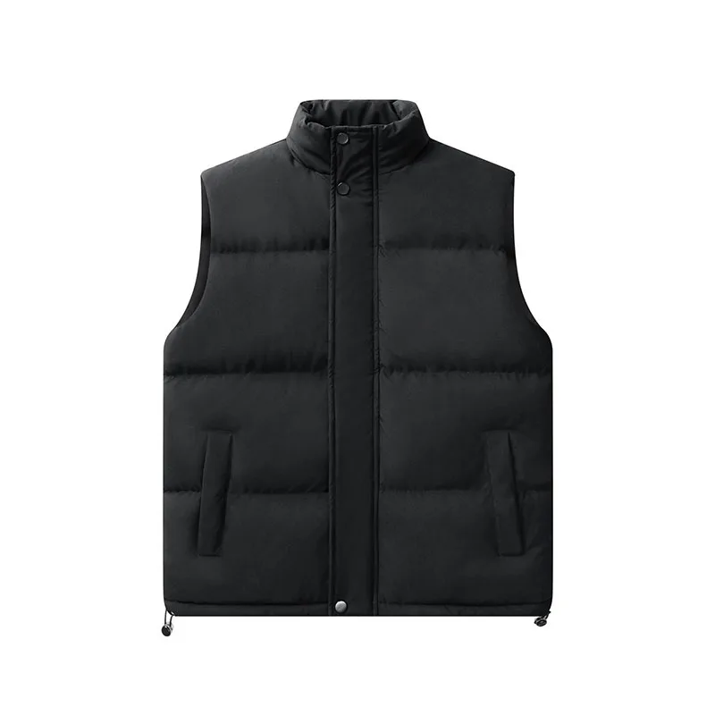 Mutevole Women Turtleneck Cotton Padded Puffer Waistcoat Thicken Winter Parker Vests Zipper Pocket Button Sleeveless Tank Coat
Mutevole Women Turtleneck Cotton Padded Puffer Waistcoat Thicken Winter Parker Vests Zipper Pocket Button Sleeveless Tank Coat