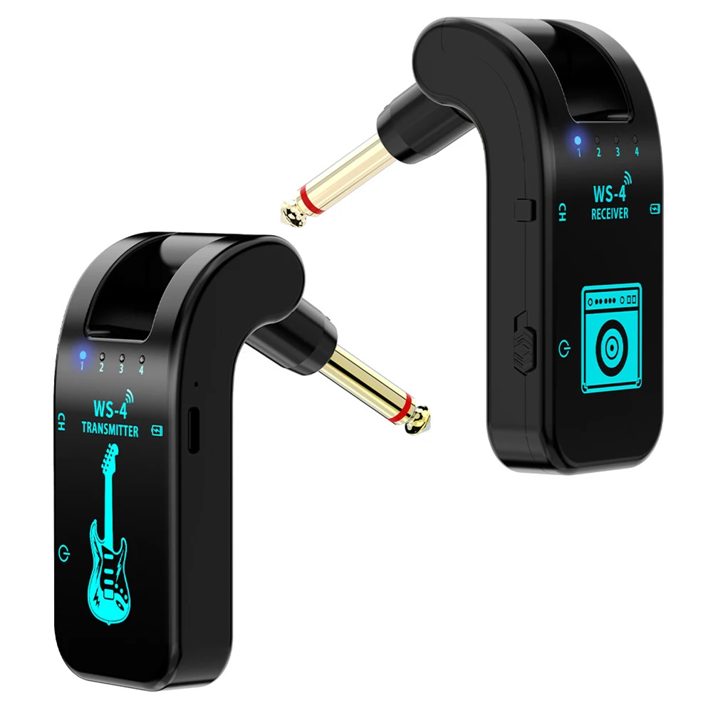 Transmission Receiver Guitar Wireless System HD Sound Quality For Electric Guitar Bass 282-degree Angle Swivel Head
Transmission Receiver Guitar Wireless System HD Sound Quality For Electric Guitar Bass 282-degree Angle Swivel Head