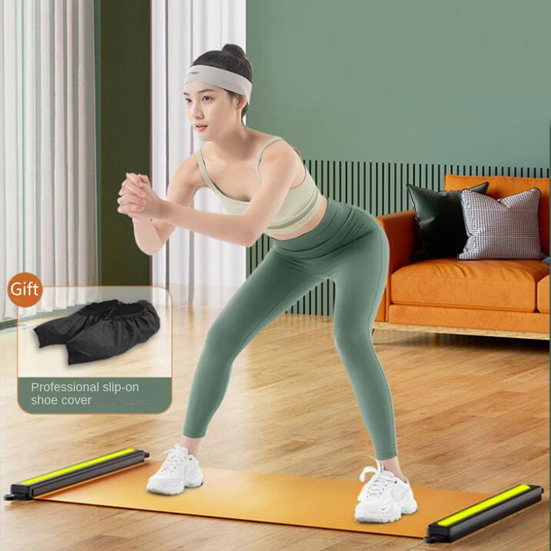 Slide Board Home Gym Equipment for Workout Speed Slide Training for Workout Balance Cardio Exercise Mat with Shoe Covers Mute
Slide Board Home Gym Equipment for Workout Speed Slide Training for Workout Balance Cardio Exercise Mat with Shoe Covers Mute