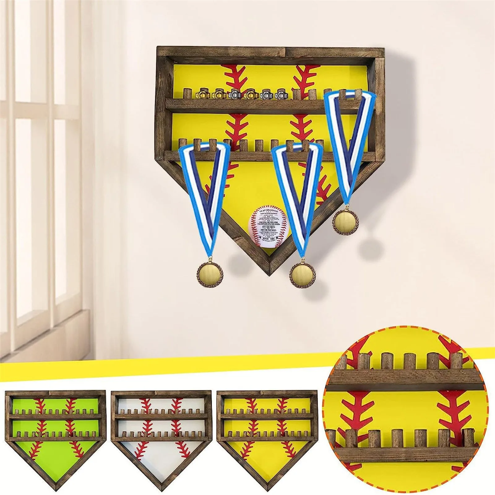 Wooden Rustic Baseball Display Stand, Baseball And Championship Ring Storage Rack navideños Christmas Decoration 2024 크리스마스
Wooden Rustic Baseball Display Stand, Baseball And Championship Ring Storage Rack navideños Christmas Decoration 2024 크리스마스