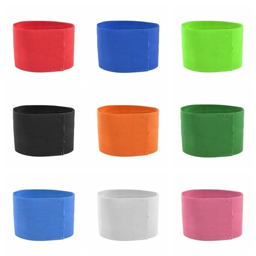 

Solid Color Armband New Nylon hook and loop Elastic Group Armband Sleeve Badge