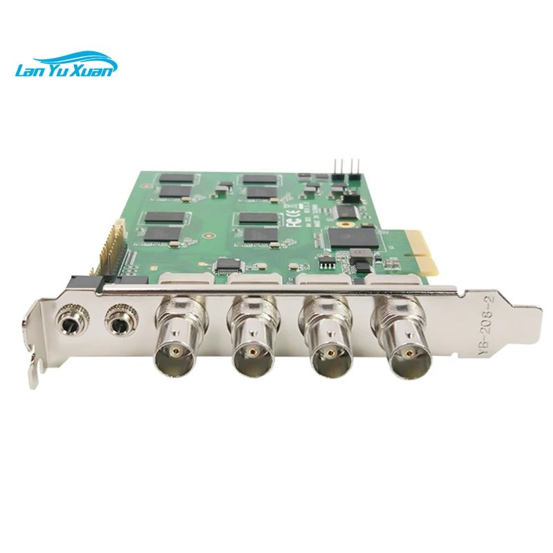 Hot selling SDI H.264 4 channel PCIe 4U video capture card professional for CCTV
Hot selling SDI H.264 4 channel PCIe 4U video capture card professional for CCTV