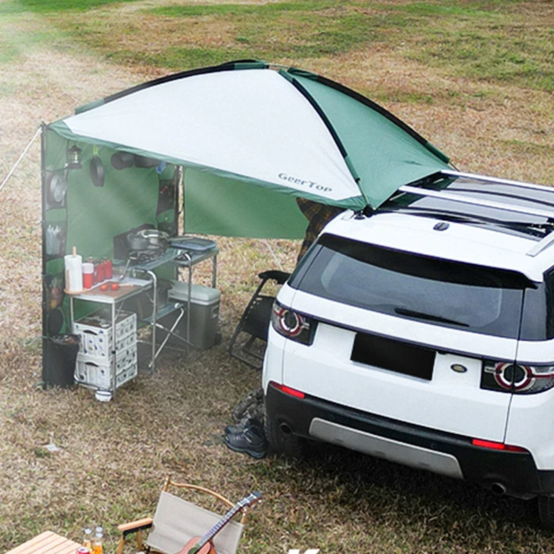 New car rear canopy outdoor camping aluminum pole awning large space awning sunscreen and rainproof camping canopy screen
New car rear canopy outdoor camping aluminum pole awning large space awning sunscreen and rainproof camping canopy screen