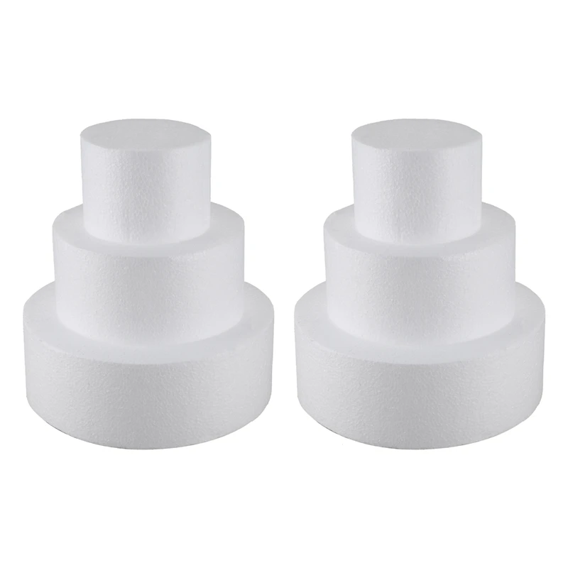 6X Round Cake Dummy 4 Inch / 6 Inch/ 8 Inch (Cake Dummy Set 4 Inch 6 Inch 8 Inch)
6X Round Cake Dummy 4 Inch / 6 Inch/ 8 Inch (Cake Dummy Set 4 Inch 6 Inch 8 Inch)
