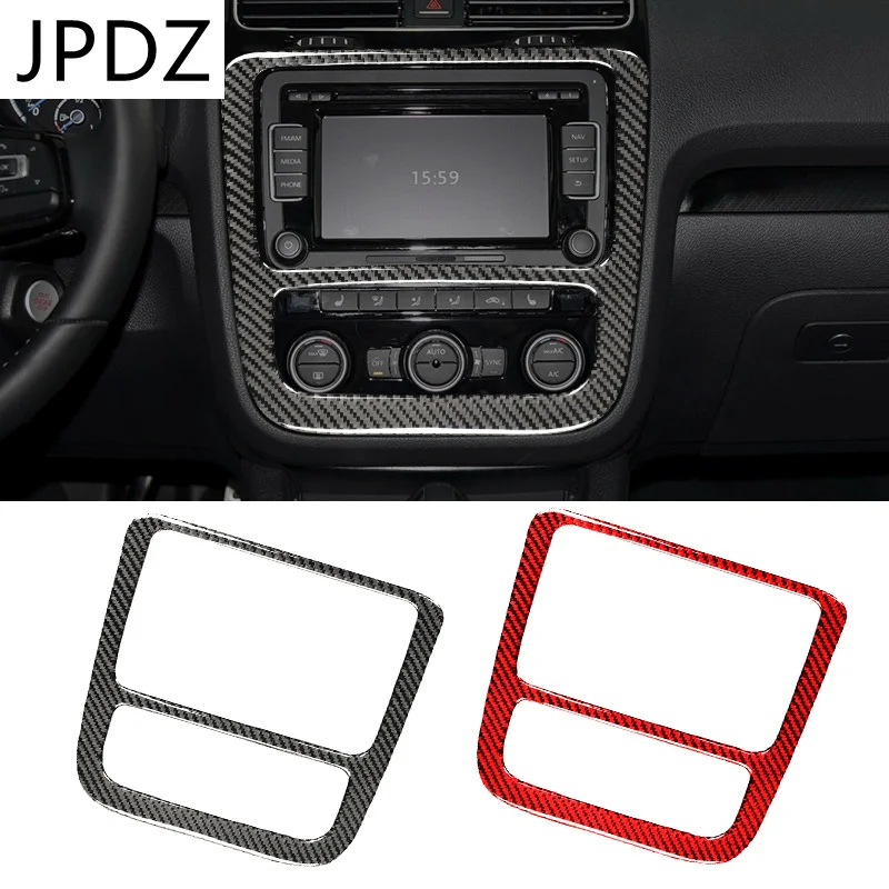 Автомобильная внутренняя Центральная панель управления из углеродного волокна, отделка выходного отверстия CD, наклейка на крышку кондиционера для Volkswagen VW Scirocco 2009-2016 
Автомобильная внутренняя Центральная панель управления из углеродного волокна, отделка выходного отверстия CD, наклейка на крышку кондиционера для Volkswagen VW Scirocco 2009-2016