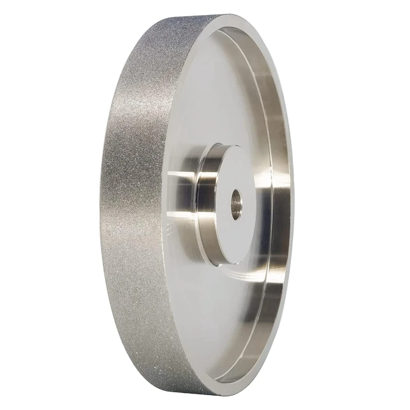 

CBN Grinding Wheel,Dia 6X1inch Wide With 1/2Inch Arbor,Diamond Grinding Wheel For Sharpening High Speed Steel