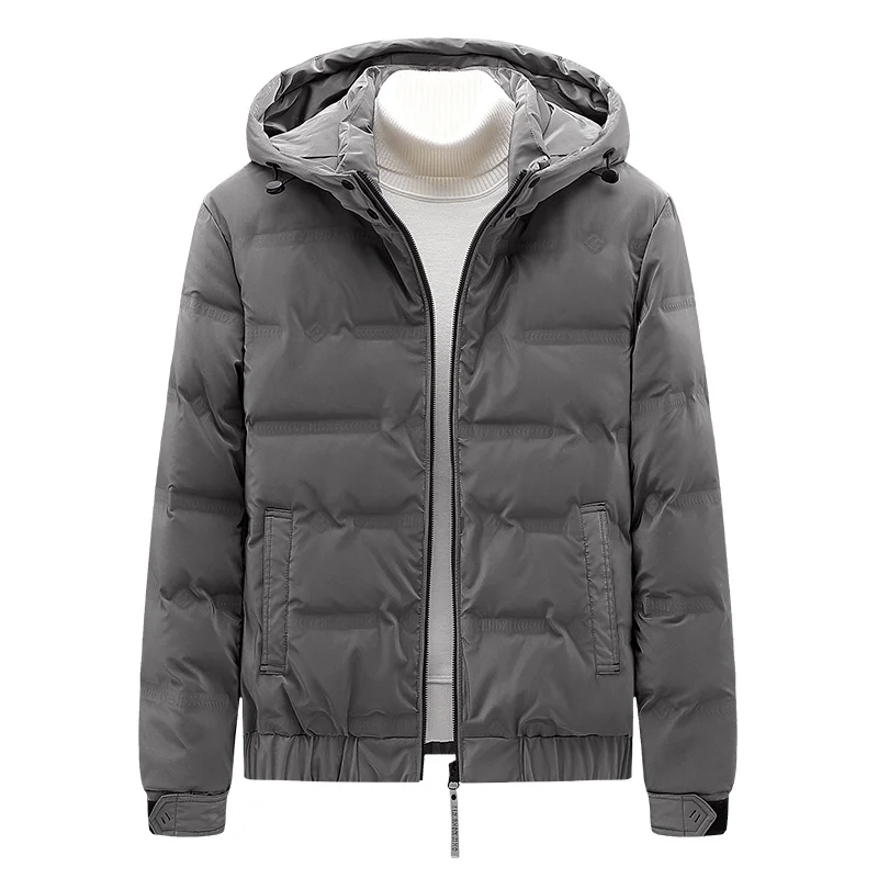 2023 Mens Down Jacket Solid Color Hooded Warm Parka Winter Thicken Windproof Zipper Down Coats Men Fashion Casual Puffer Jackets
2023 Mens Down Jacket Solid Color Hooded Warm Parka Winter Thicken Windproof Zipper Down Coats Men Fashion Casual Puffer Jackets
