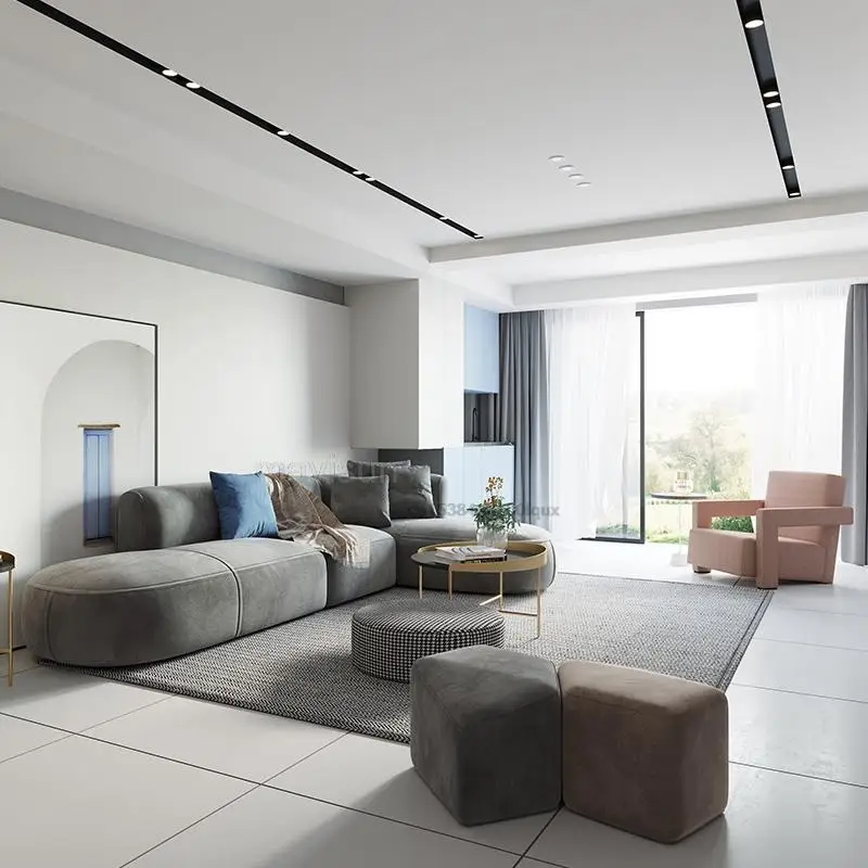 Large Family Living Room Furniture Simple Modern Upholstered Sofa Design Solid Wooden Frame L Shaped Love-Seat 3 Seat Couch
Large Family Living Room Furniture Simple Modern Upholstered Sofa Design Solid Wooden Frame L Shaped Love-Seat 3 Seat Couch