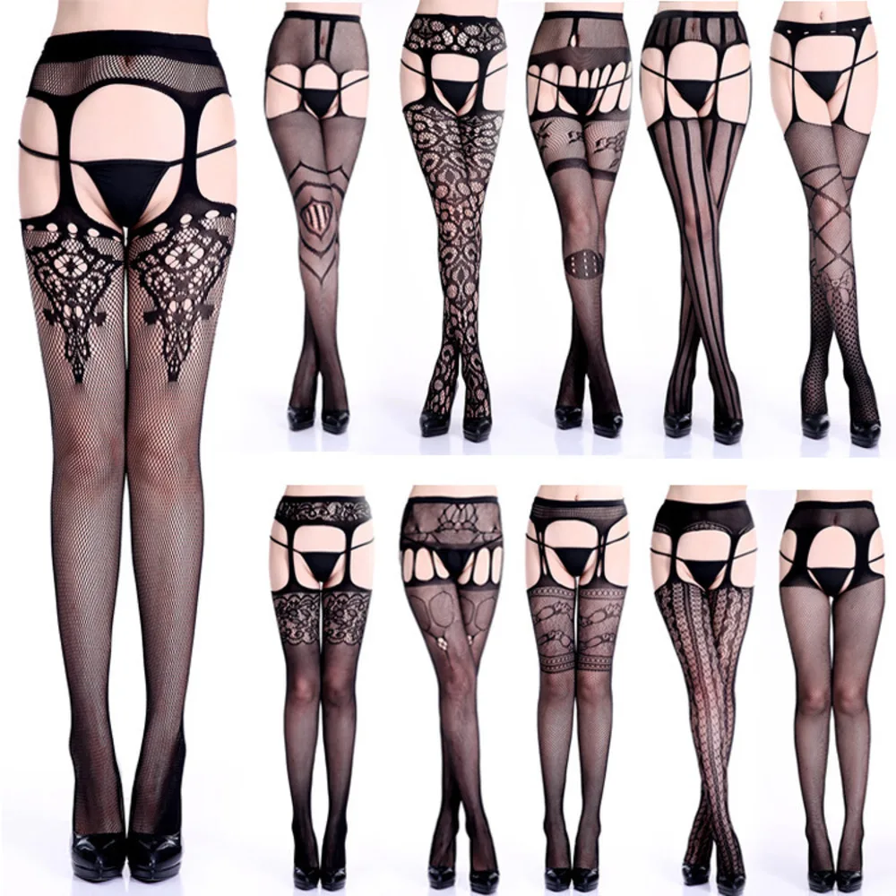 Sexy Pantyhose Women Feminin Black Fishnet Tights Lady Thigh High Stocking Jacquard Sheer Hosiery Stockings Spring tt30
Sexy Pantyhose Women Feminin Black Fishnet Tights Lady Thigh High Stocking Jacquard Sheer Hosiery Stockings Spring tt30