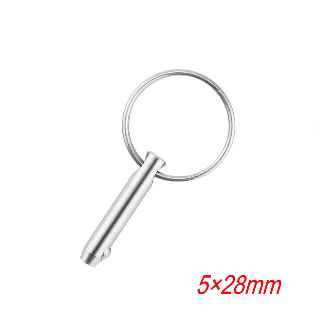 

1/2PCS 5mm Marine Grade 316 Stainless Steel Quick Release Ball Pin for Boat Bimini Top Deck Hinge Marine hardware Boat