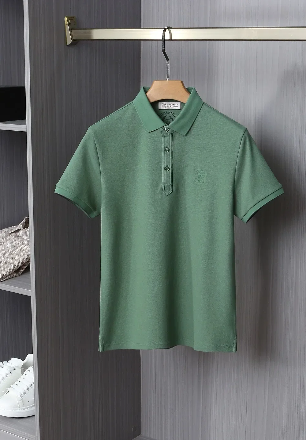 

BILLIONAIRE SIJITONGDA Shirt silk men 2024 summer new short sleeve breathable thin embroidery quality big size s-2XL