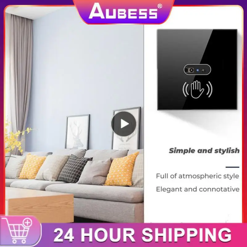 CoRui Smart IR Wall Light Switch With Infrared Sensor Panel Switch EU 10A 90-250V Neutral Wire Needed Smart Home No Touch Needed
CoRui Smart IR Wall Light Switch With Infrared Sensor Panel Switch EU 10A 90-250V Neutral Wire Needed Smart Home No Touch Needed