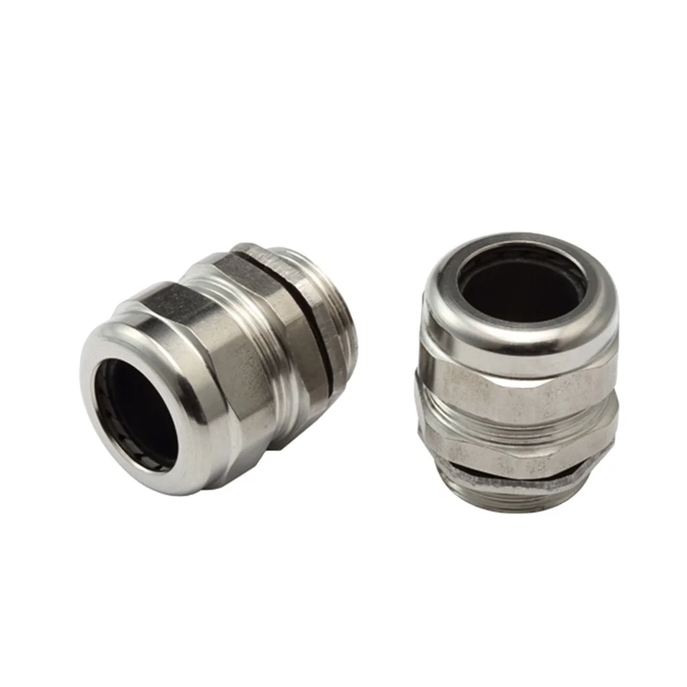 SY Waterproof SS 304 316 Stainless Steel M10 M18 M20 M25 M30 M32 Various Sizes Wire Protection Cable Gland 
SY Waterproof SS 304 316 Stainless Steel M10 M18 M20 M25 M30 M32 Various Sizes Wire Protection Cable Gland