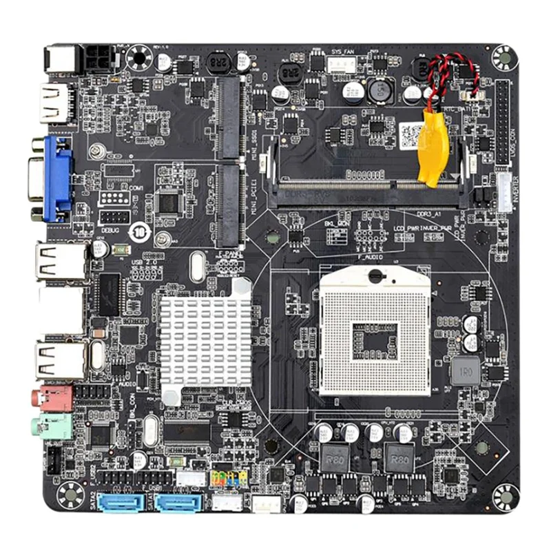 Материнская плата HM55B PGA988 для настольного ПК, материнская плата DDR3 SATA II Mini ITX для мини-хоста/HTPC/радио/рекламной машины
Материнская плата HM55B PGA988 для настольного ПК, материнская плата DDR3 SATA II Mini ITX для мини-хоста/HTPC/радио/рекламной машины