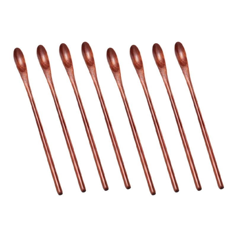 Wood Iced Tea Spoons Small Stirring Spoon Long Handle Cocktail Spoons Wood Wooden Coffee Mixing Spoons 8 Pieces
Wood Iced Tea Spoons Small Stirring Spoon Long Handle Cocktail Spoons Wood Wooden Coffee Mixing Spoons 8 Pieces