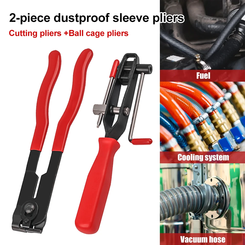 Universa Car Hose Axle Pliers Band Tool CV Joint Boot Clamp Pliers With Cutter CV Boot Clamp Tool Disassembly Tools For All Cars
Universa Car Hose Axle Pliers Band Tool CV Joint Boot Clamp Pliers With Cutter CV Boot Clamp Tool Disassembly Tools For All Cars