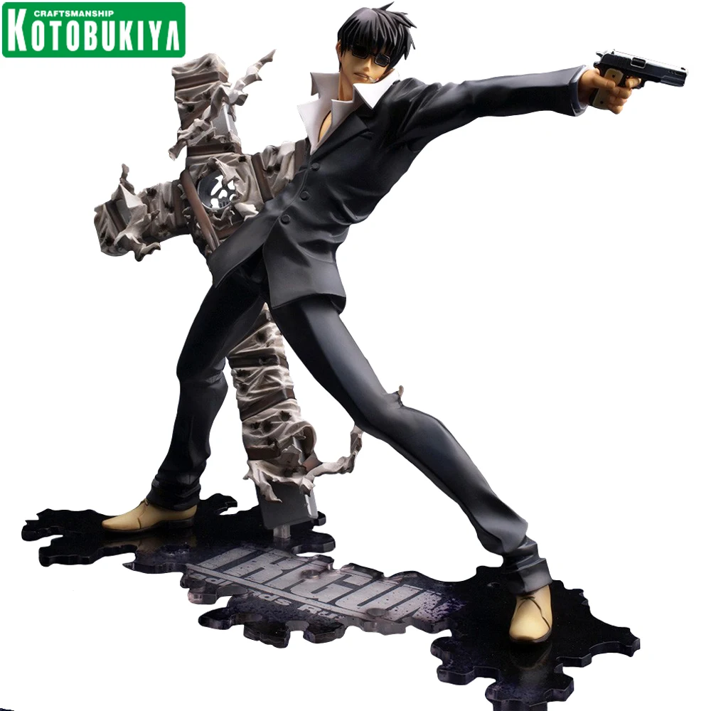 Kotobukiya Trigun Badlands Rumble Николас D. Волчья древесина восстановительная версия. Коллекционная модель аниме-фигурки в подарок, 1/8 
Kotobukiya Trigun Badlands Rumble Николас D. Волчья древесина восстановительная версия. Коллекционная модель аниме-фигурки в подарок, 1/8