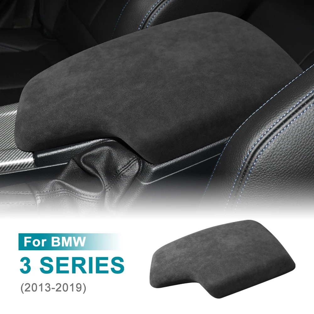 

Italy Super Suede Cover for BMW 3 Series F30 F31 3 Series GT F34 4 Series F32 F33 F36 2013-2018 LHD Car Center Console Armrest