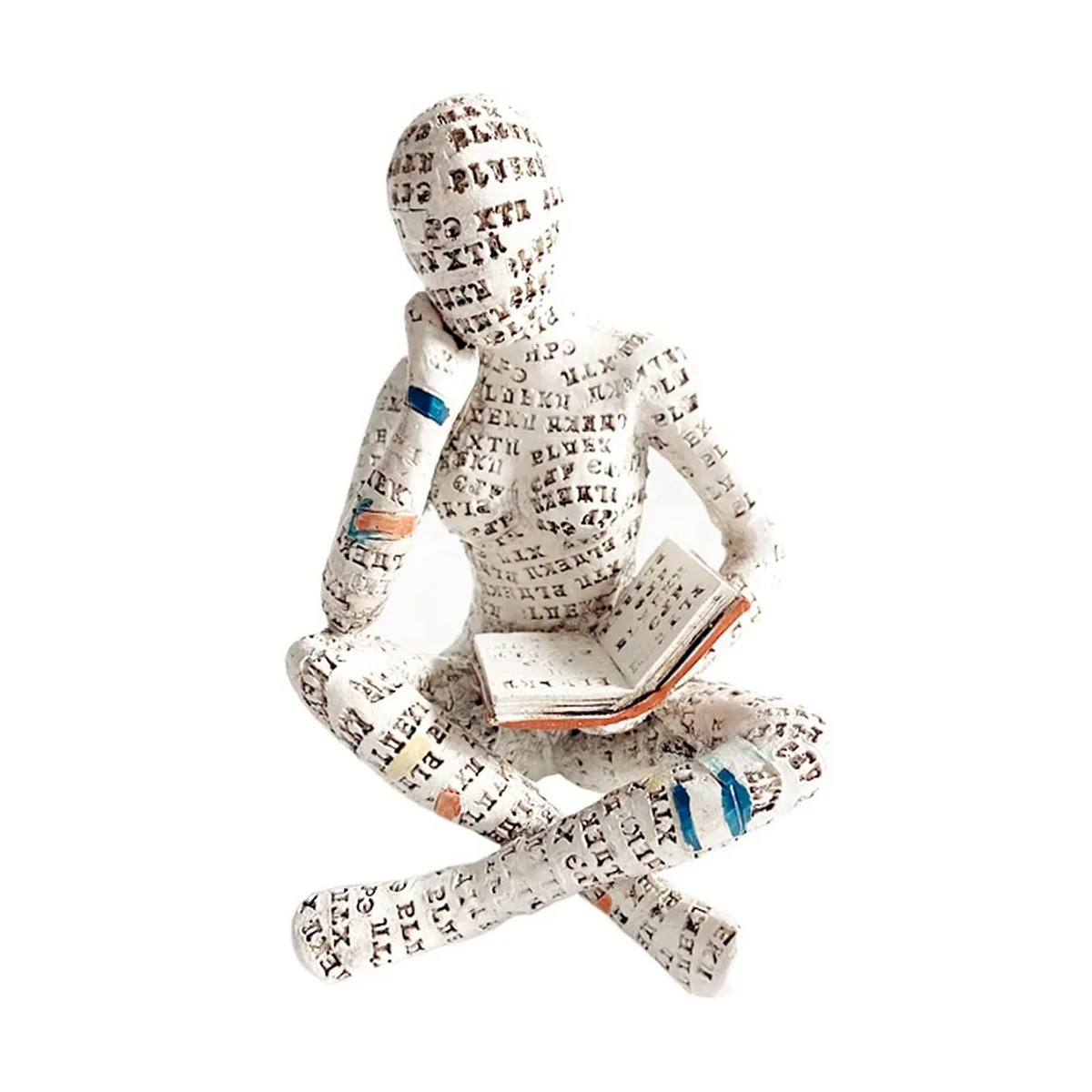 Pulp Reading Figurine Resin, Statue Sculpture Modern Decoration on Shelf for Living Room Office Bedroom Home Decor
Pulp Reading Figurine Resin, Statue Sculpture Modern Decoration on Shelf for Living Room Office Bedroom Home Decor
