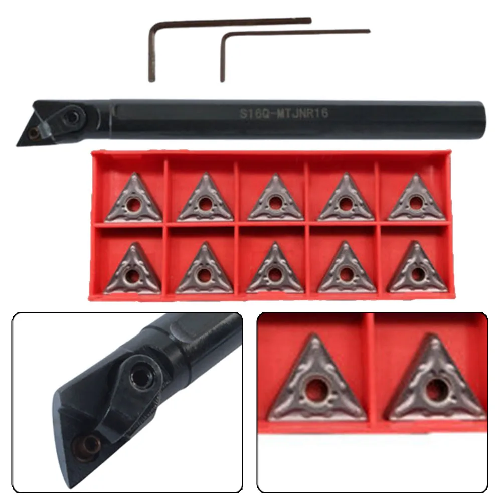 Universal Carbide Insert Lathe Tool Factory Workshop Accessories Replacement Right HOLDER TNMG1604+S16Q-MTJNR16
Universal Carbide Insert Lathe Tool Factory Workshop Accessories Replacement Right HOLDER TNMG1604+S16Q-MTJNR16