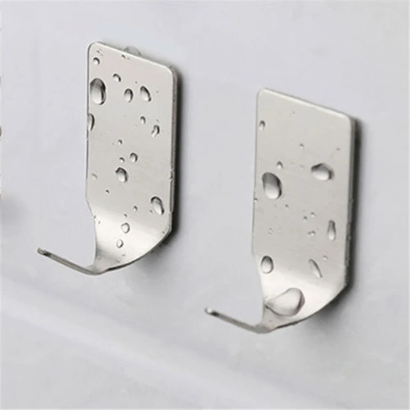 Stainless Steel Holder Kitchen Sticky Towel Hanger Hook Robe Peg Coat 12PCS Self Adhesive Bathroom Durable Sale
Stainless Steel Holder Kitchen Sticky Towel Hanger Hook Robe Peg Coat 12PCS Self Adhesive Bathroom Durable Sale